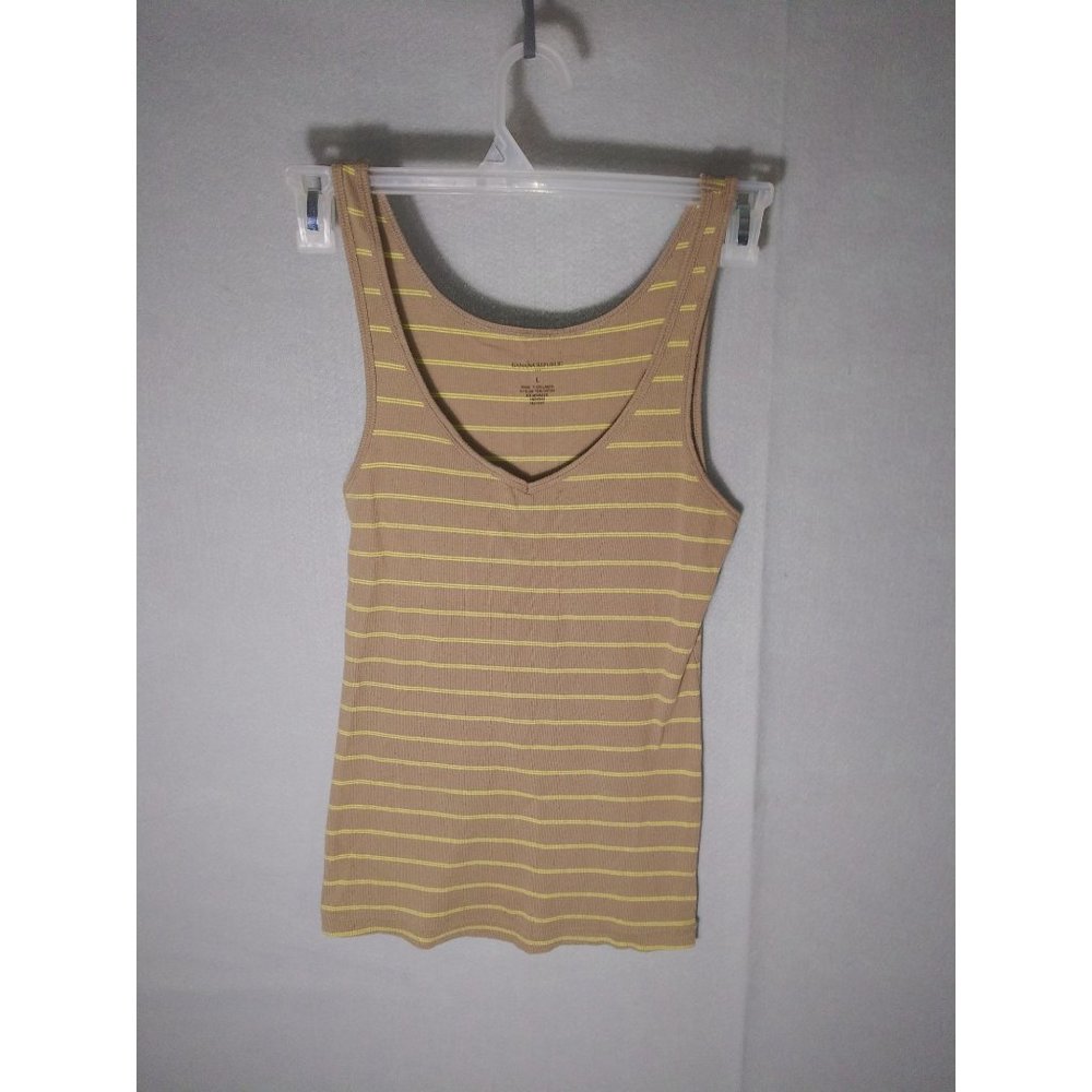 Banana Republic Striped Tank Top Size L